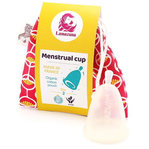 Lamazuna Menstruatiecup Roze - Maat 2