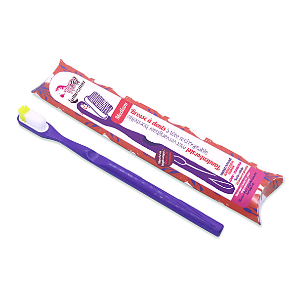 Lamazuna Tandenborstel Paars Medium
