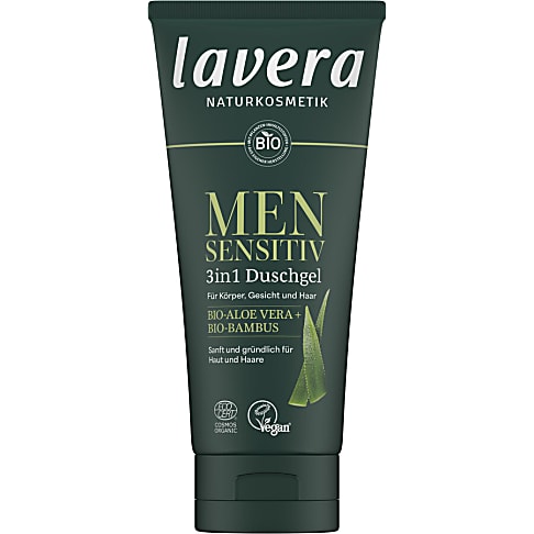 Lavera Men Sensitiv 3 in 1 Douche-Shampoo