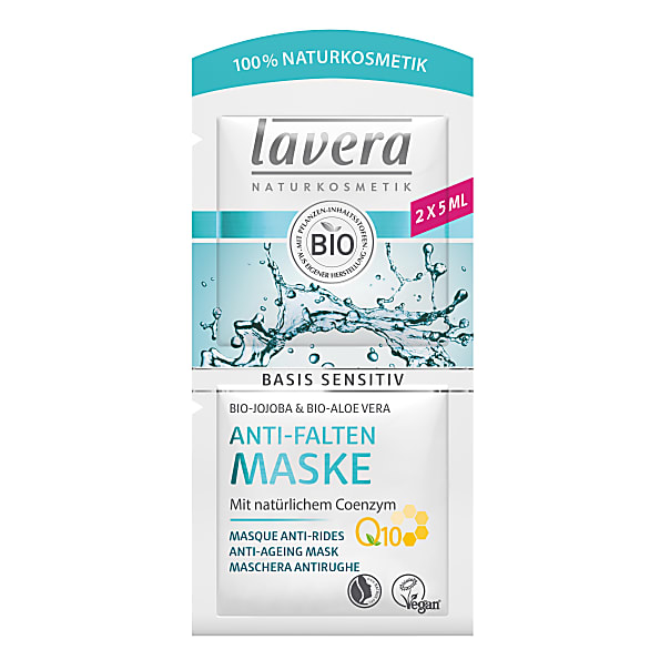 Image of Lavera Basis Sensitiv Anti Ageing Q10 Mask - 10ml