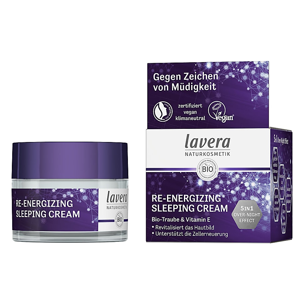 Image of Lavera Re-energising Sleeping Cream