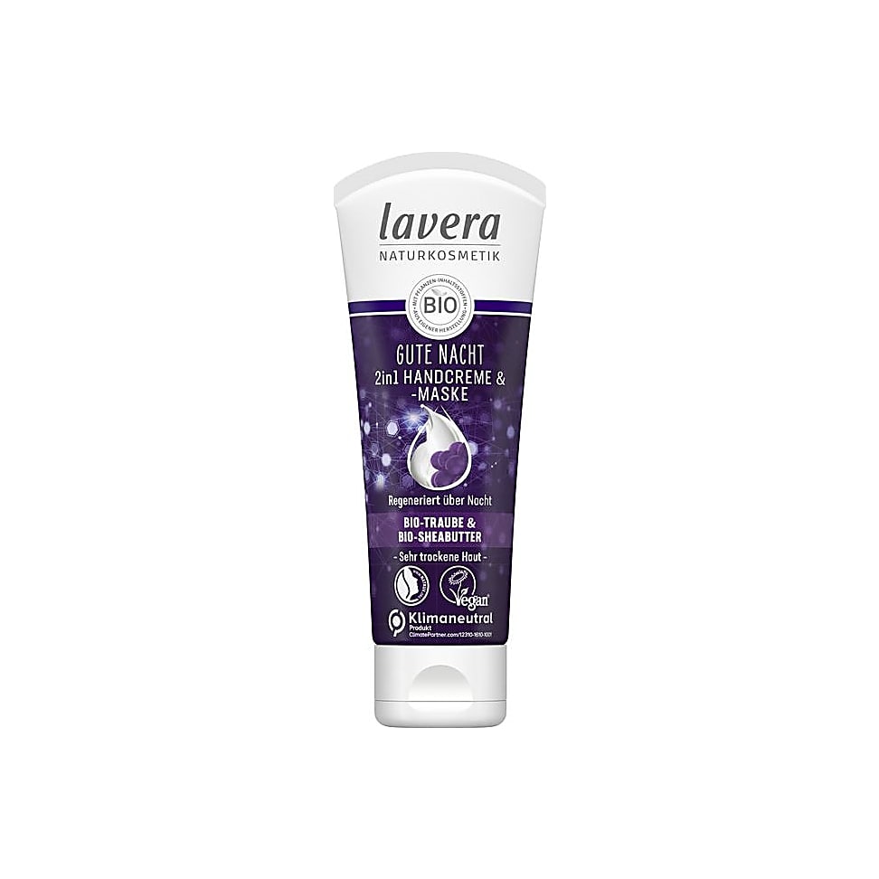 Image of Lavera Gute Nacht 2in1 Handcreme & Masker