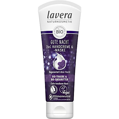 Lavera Gute Nacht 2in1 Handcrème & Masker