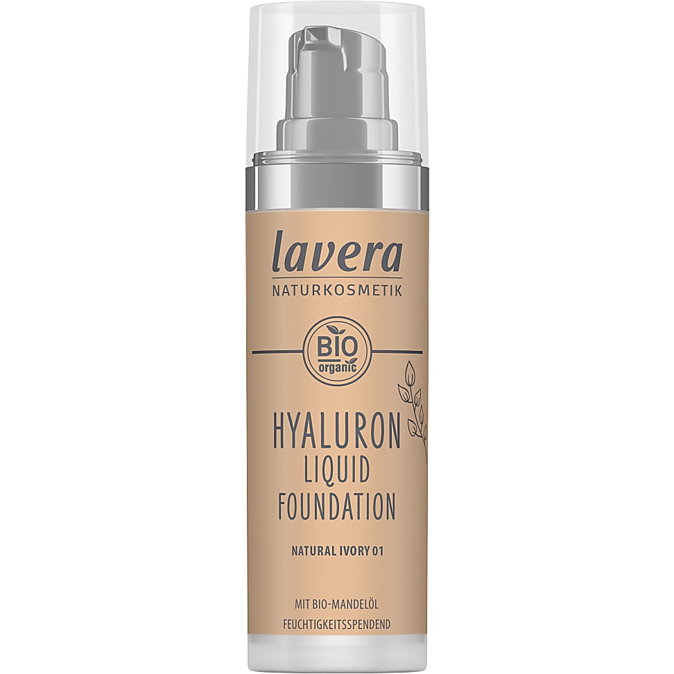 Image of Lavera Hyaluron Liquid Foundation - Natural Ivory Natural Ivory