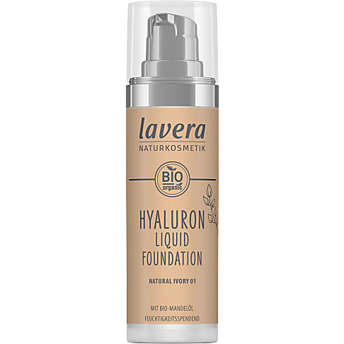 Lavera Hyaluron Liquid Foundation - Natural Ivory