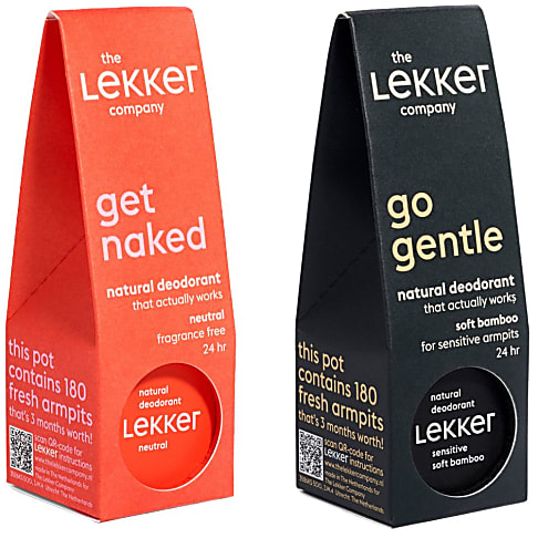 The Lekker Company Deodorant Gevoelige Huid Bundel