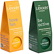 The Lekker Company Deodorant Mandarijn & Woodland Bundel