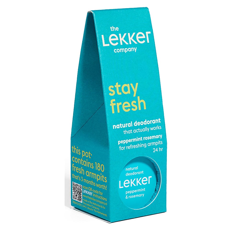 The Lekker Company Deodorant Pepermunt & Rozemarijn 8718781034283