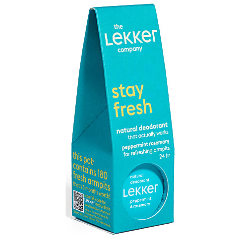 The Lekker Company Deodorant Pepermunt & Rozemarijn