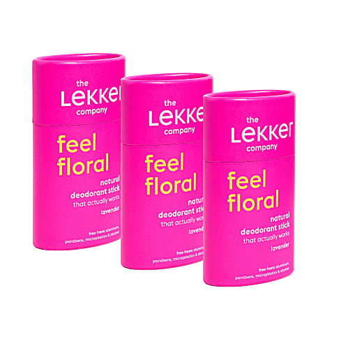 The Lekker Company Deodorant Stick Lavendel Bundel