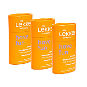 The Lekker Company Deodorant Stick Mandarijn & Citroen Bundel
