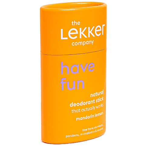 The Lekker Company Deodorant Stick Mandarijn & Citroen