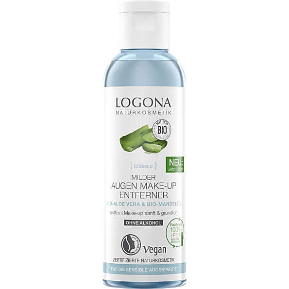 Image of Logona Oogmake-up remover Bio wilde Rozen & Aloë elk huidtype