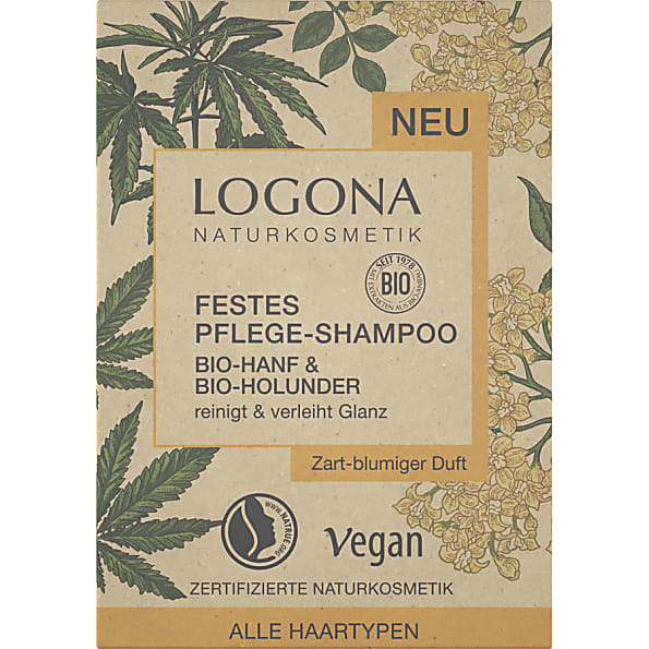 Image of Logona Shampoo Bar - Biologische Hennep & Biologische Vlierbes