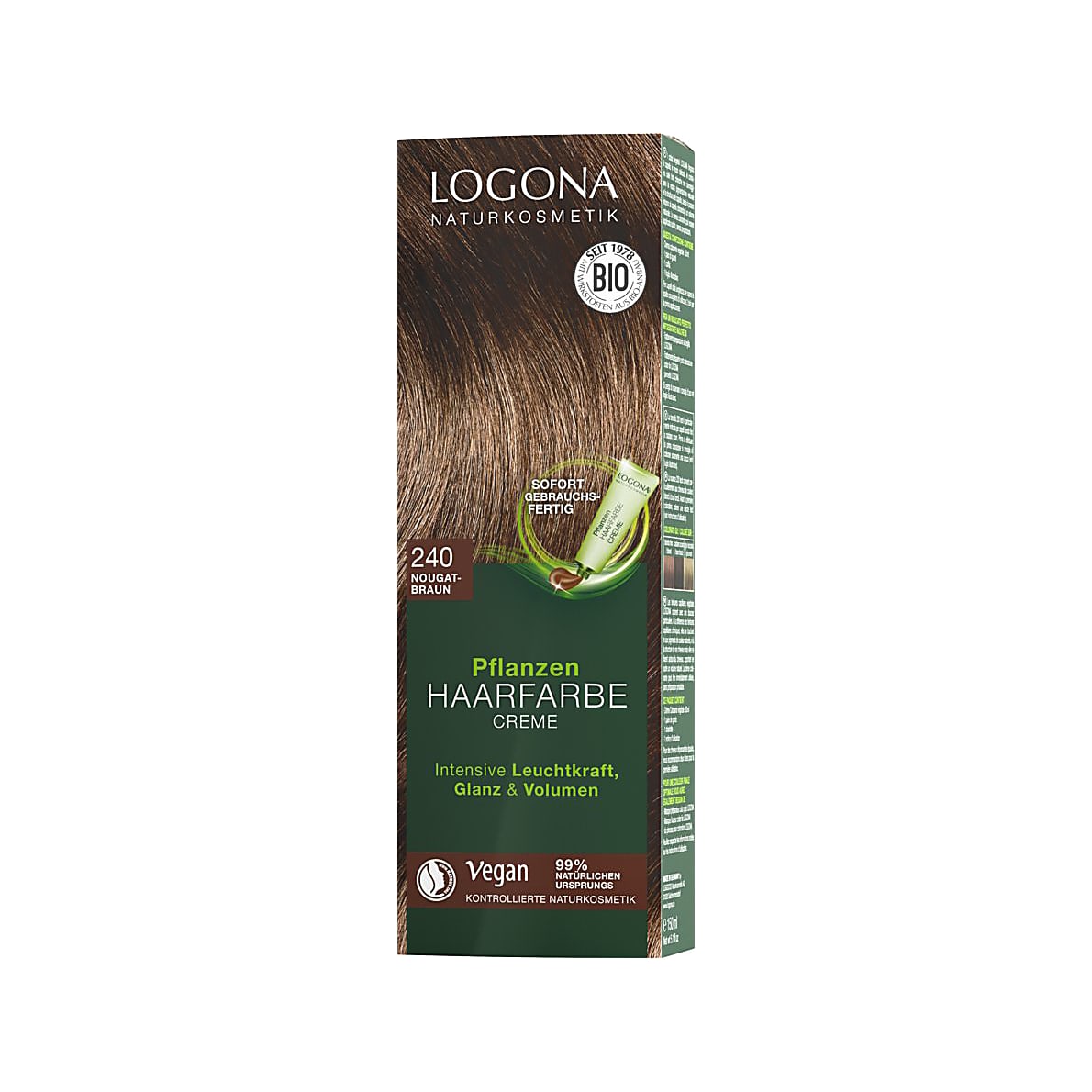 Ansichtkaart datum Leonardoda Logona Color Crème - Nougatbruin (240)