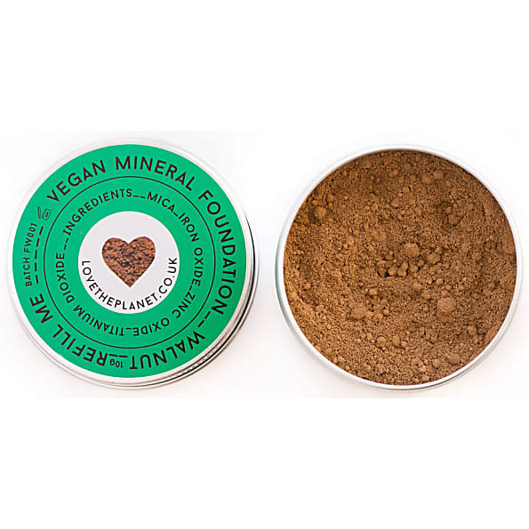 Image of Love the Planet Vegan Mineral Foundation - Walnut