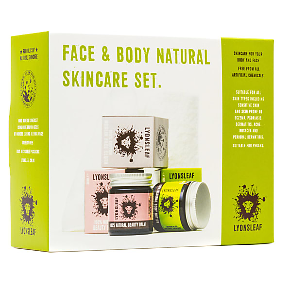 Lyonsleaf Face & Body Natural Skin Care Set 632096568364