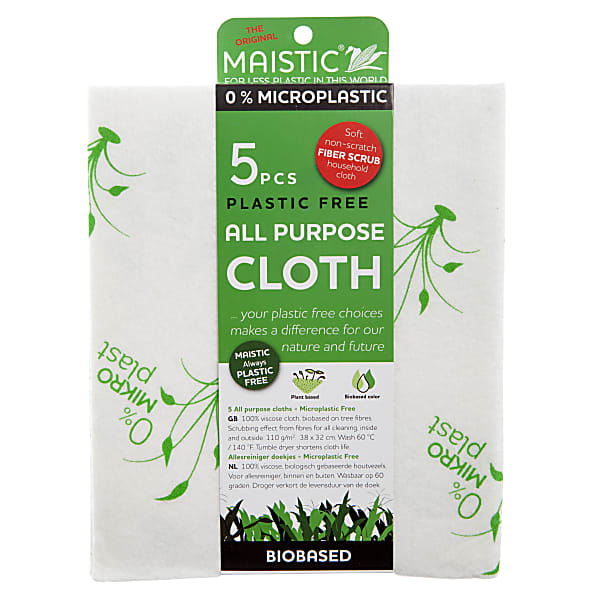 Maistic Microplasticvrije Multi Purpose Doek 5 Doeken maistic kopen in de aanbieding Maistic Microplasticvrije Multi Purpose Doek 5 Doeken maistic kopen in de aanbieding