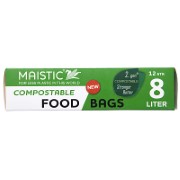 Maistic 2. Gen Composteerbare Voedselzakken 8Ltr (12)