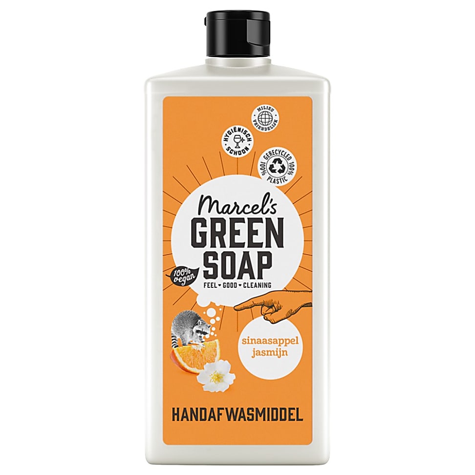 Image of Marcel's Green Soap Afwasmiddel Sinaasappel & Jasmijn
