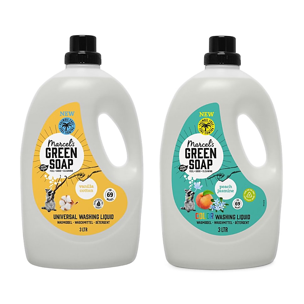 Image of Marcel's Green Soap All Round Was Bundel 3L