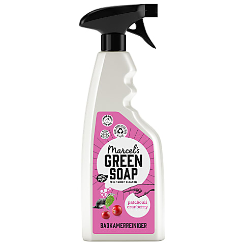 Marcel's Green Soap Badkamerreiniger spray Patchouli & Cranberry (500ml)
