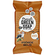Marcel's Green Soap Hygiënische Schoonmaakdoekjes Sandelhout & Kardemom