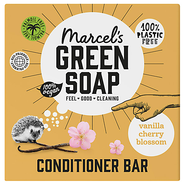 Image of Marcel's Green Soap Conditioner Bar Vanille & Kersenbloesem