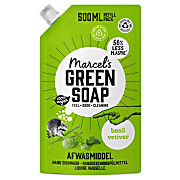 Marcel's Green Soap Afwasmiddel Basilicum & Vetiver gras Refill