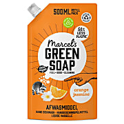 Marcel's Green Soap Afwasmiddel Sinaasappel & Jasmijn Refill