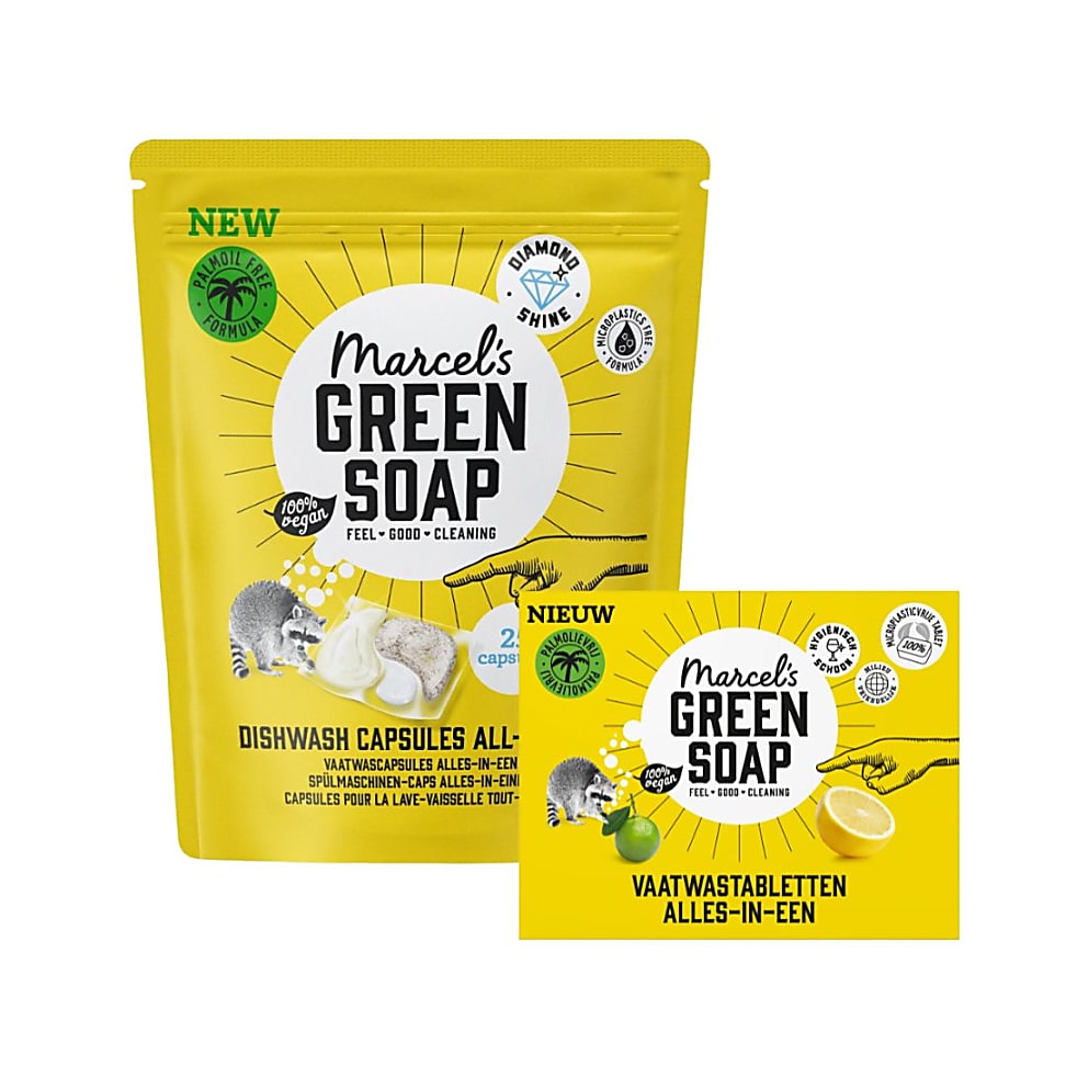 Image of Marcel's Green Soap Vaatwas Bundel