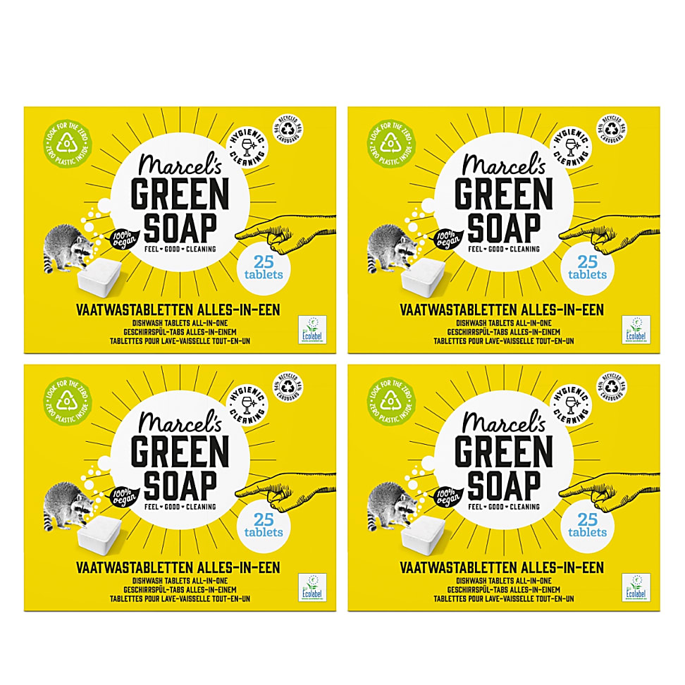 Image of Marcel's Green Soap Vaatwastabletten Multipack x4