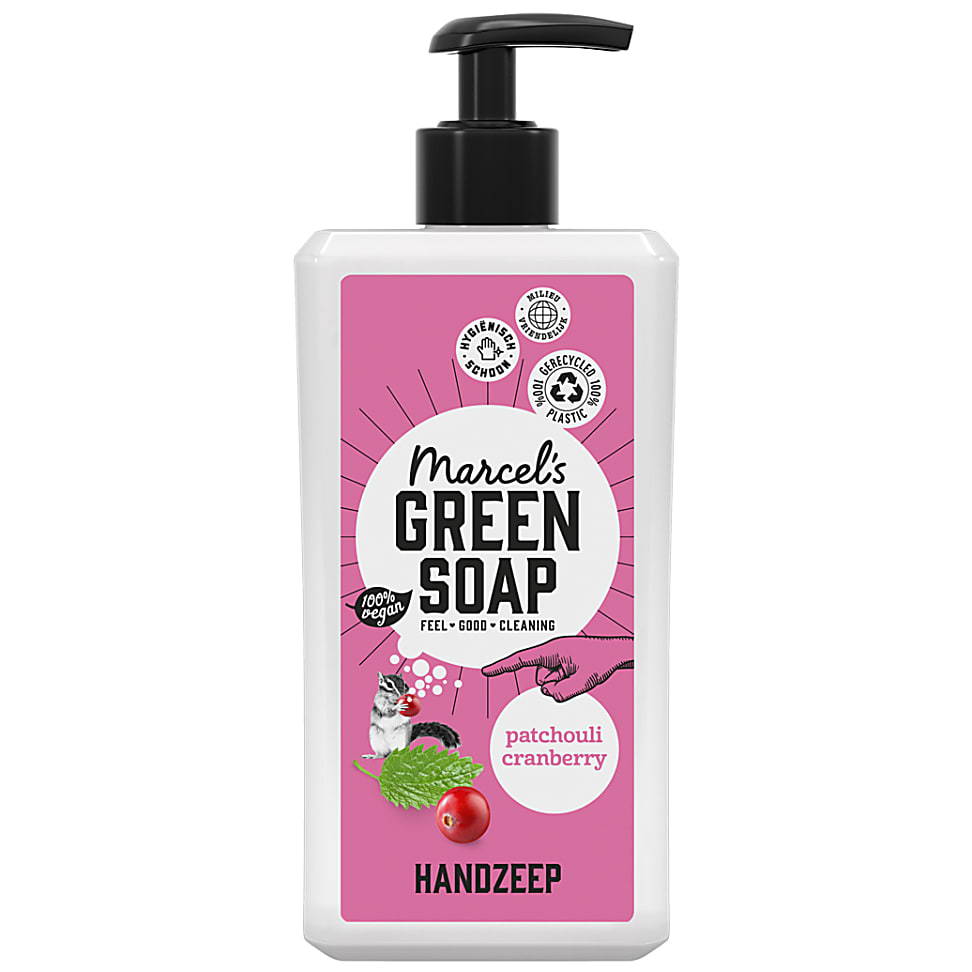 Image of Marcel's Green Soap Handsoap Patchouli & Cranberry 500ML