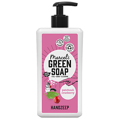 Marcel's Green Soap Handsoap Patchouli & Cranberry 500ML