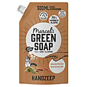 Marcel's Green Soap Handzeep Sandelhout & Kardemom Navul Stazak 500ml