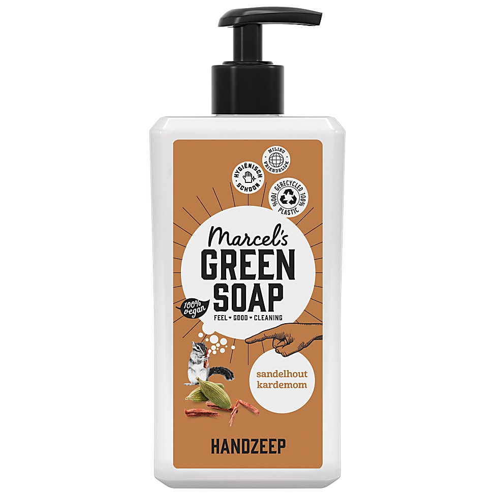 Image of Marcel's Green Soap Handsoap Sandelwood & Kardemom 500ML