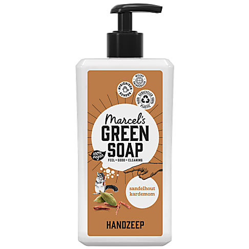 Marcel's Green Soap Handsoap Sandelwood & Kardemom 500ML