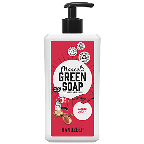 Marcel's Green Soap Handsoap Argan & Oudh - 500ml