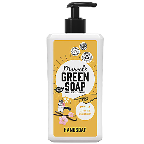 Marcel's Green Soap Handzeep Vanille & Kersenbloesem (500ml)