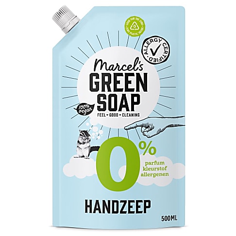 Marcel's Green Soap Handzeep 0% Navul Stazak