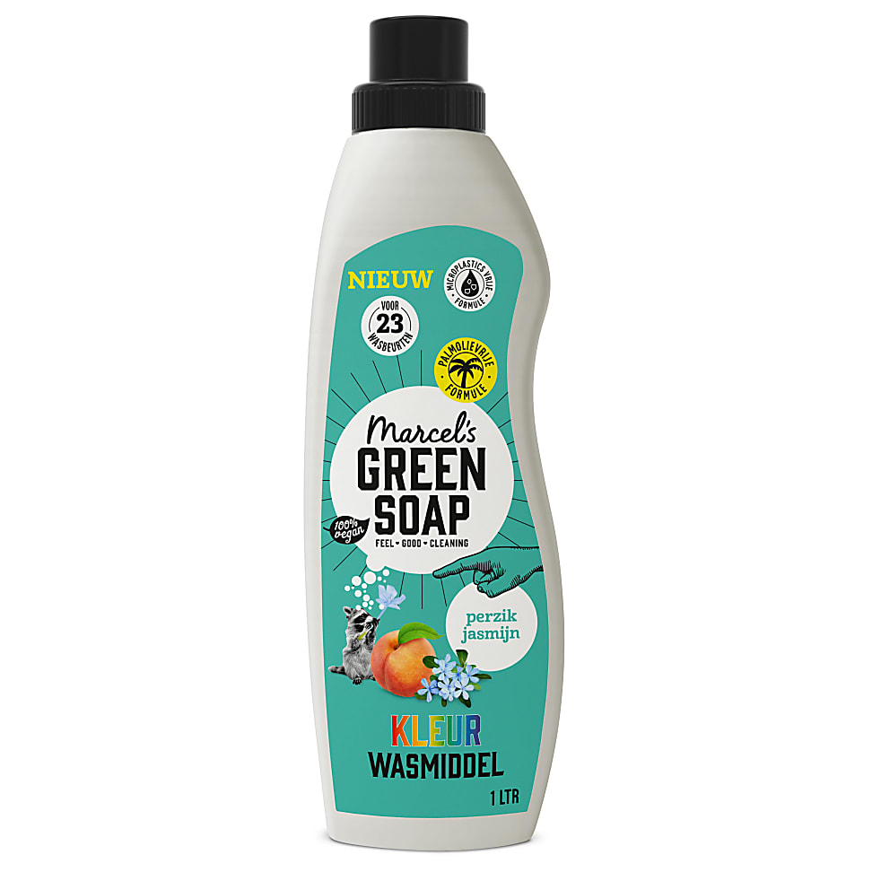 Image of Marcel's Green Soap Kleur Wasmiddel Perzik & Jasmijn