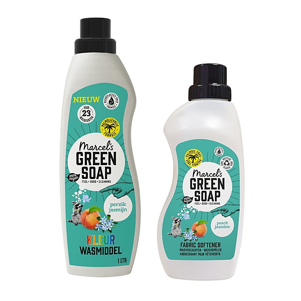 Image of Marcel's Green Soap Was Bundel Peach & Jasmine