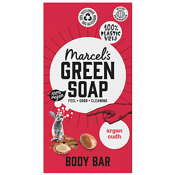 Image of Marcel's Green Soap Body Bar Argan & Oudh