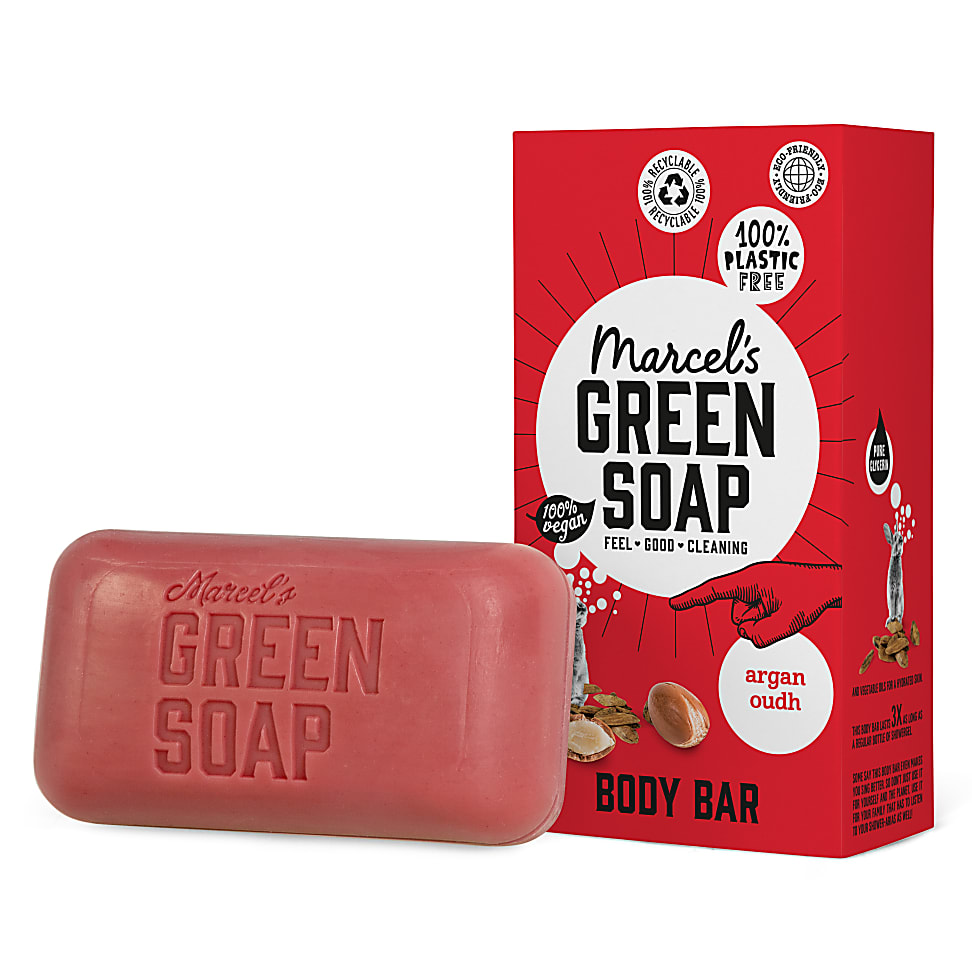 Image of Marcel's Green Soap Body Bar Argan & Oudh