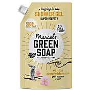 Marcel's Green Soap Douchegel Navul Stazak Vanille & Kersenbloesem (500ml)