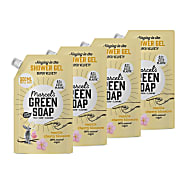 Marcel's Green Soap Douchegel Vanille & Kersenbloesem Stazak Multipack x4