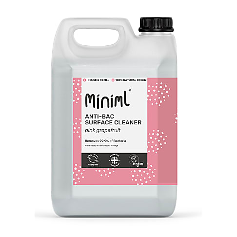 Miniml Antibacteriële Allesreiniger Roze Grapefruit - 5L Refill