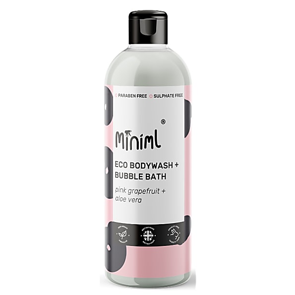 Image of Miniml Bad & Douchegel Roze Grapefruit & Aloë Vera - 500ml