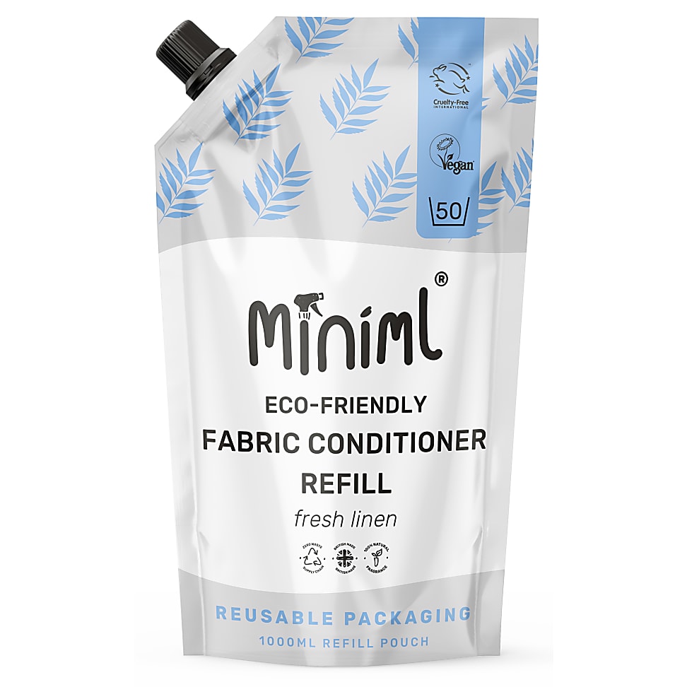 Image of Miniml Wasverzachter Fresh Linen - 1L Refill
