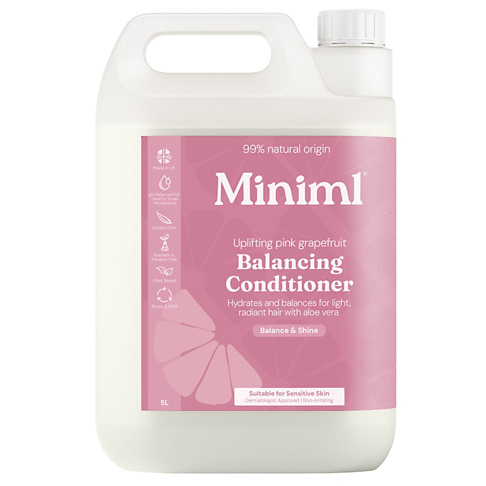 Image of Miniml Conditioner Roze Grapefruit & Aloë Vera - 5L Refill